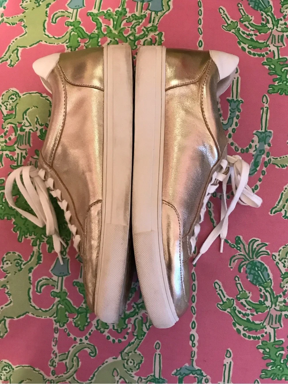 Birdies The Cardinal gold Mica color shoes size 10
